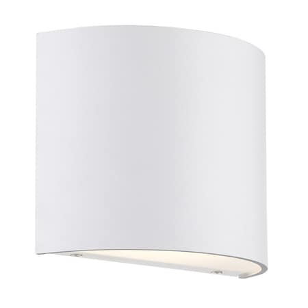 Dweled Pocket 7in LED Wall Sconce in White WS-309